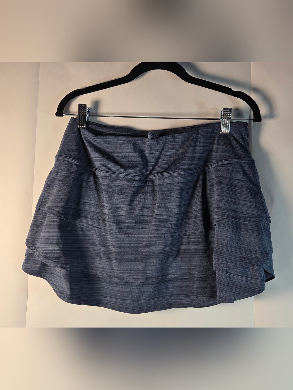 Athleta Slate Blue Layered Skort